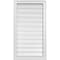 Ekena Millwork Vertical Surface Mount PVC Gable Vent: Functional, w/ 2"W x 2"P Brickmould Sill Frame, 20"W x 36"H GVPVE20X3603SF - alternate 1
